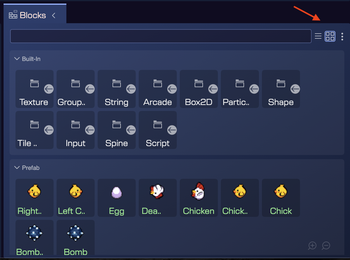 grid icon