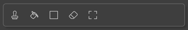 Tilemap toolbar