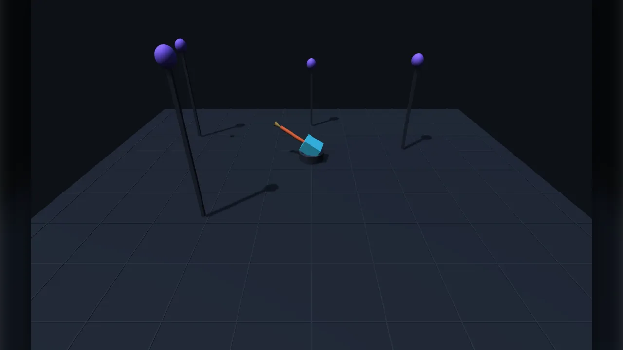 Face where the pointer is: a screenshot of its demo