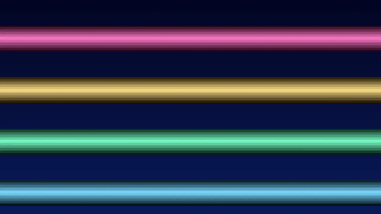 Chunky raster bands: a screenshot of its demo