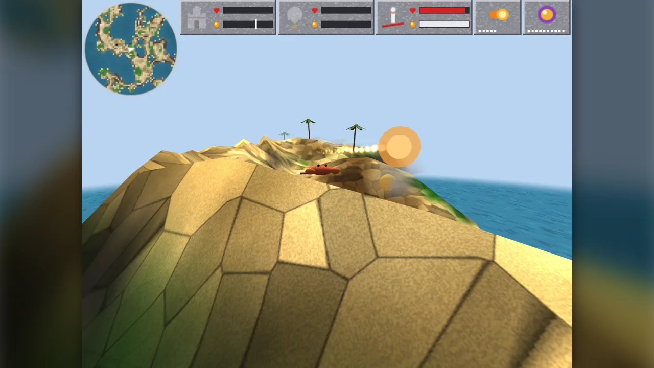 Creature zoo: a screenshot of its demo