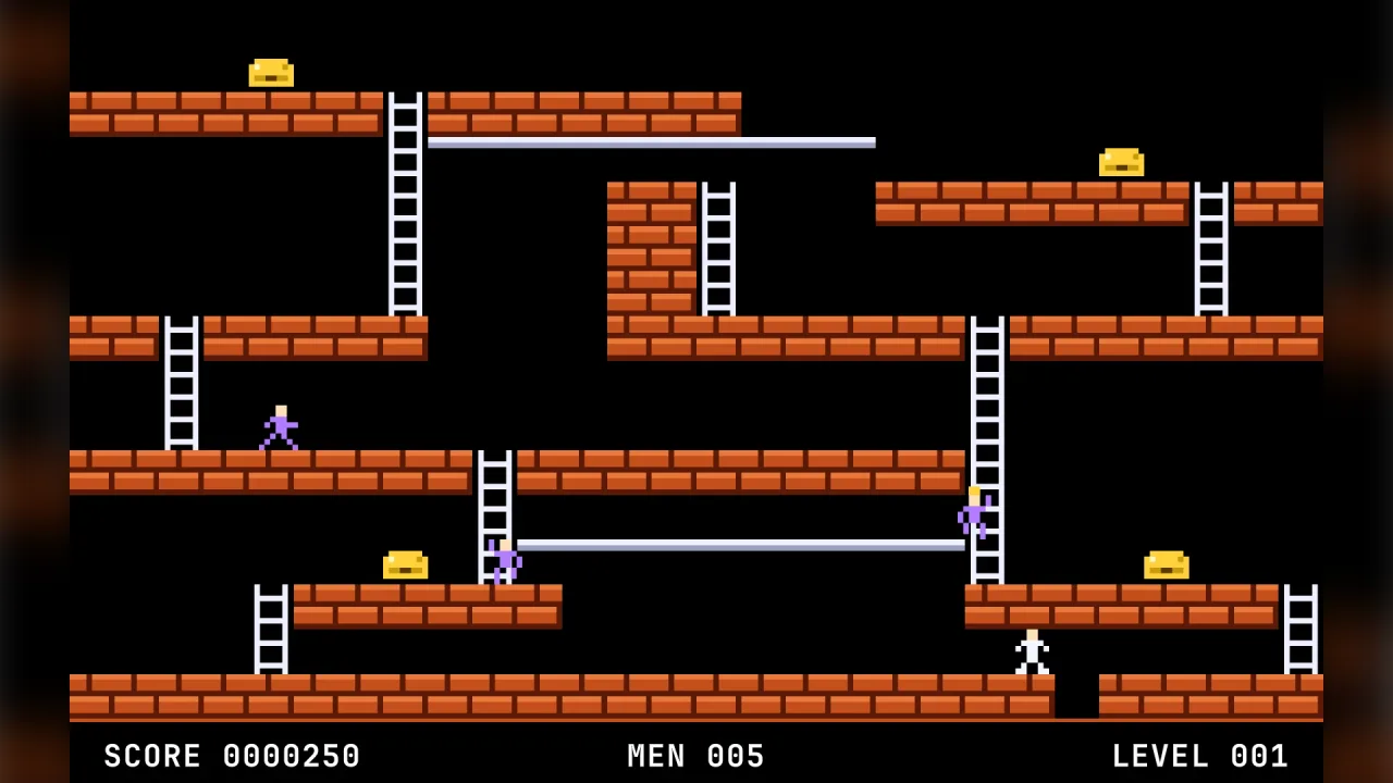 Dig and trap: a screenshot of its demo