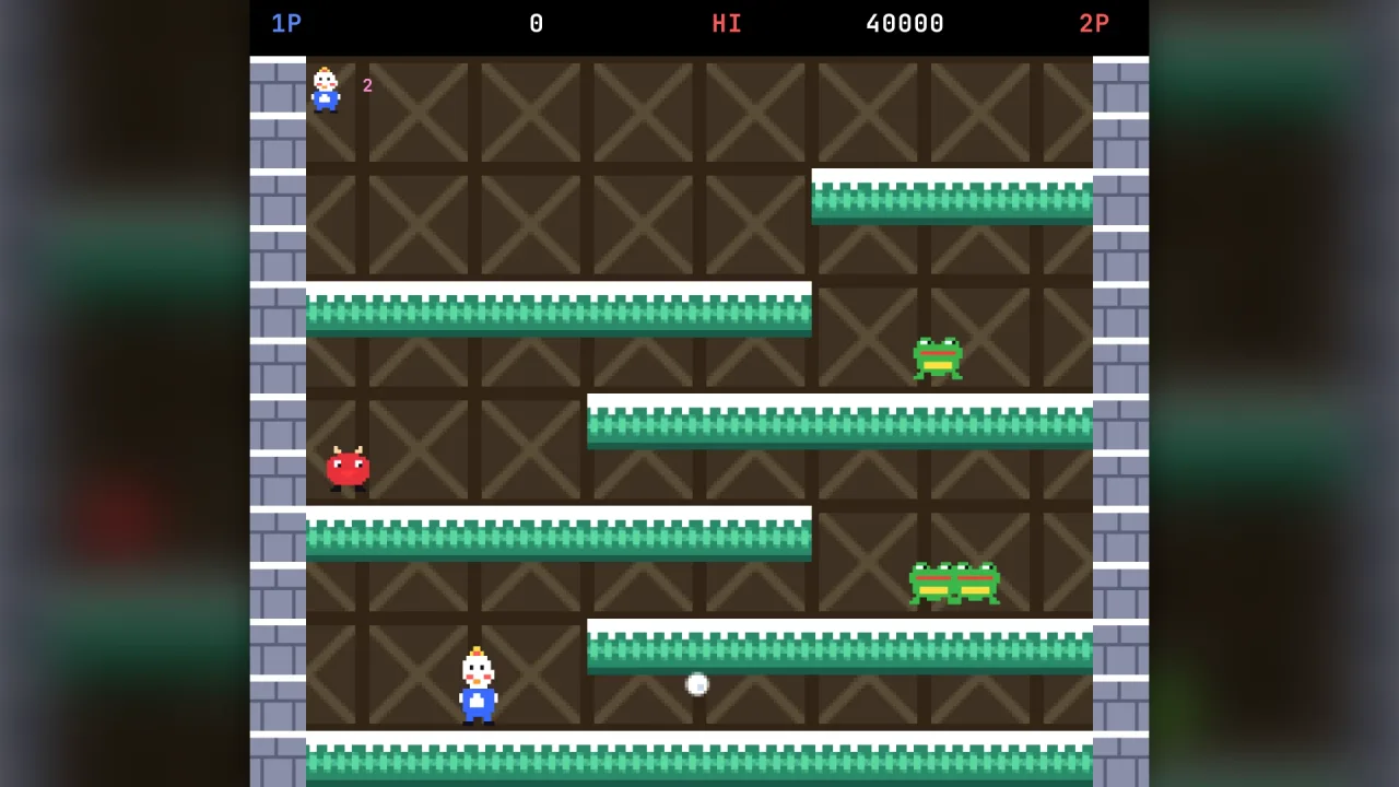 Enemy capture: a screenshot of its demo