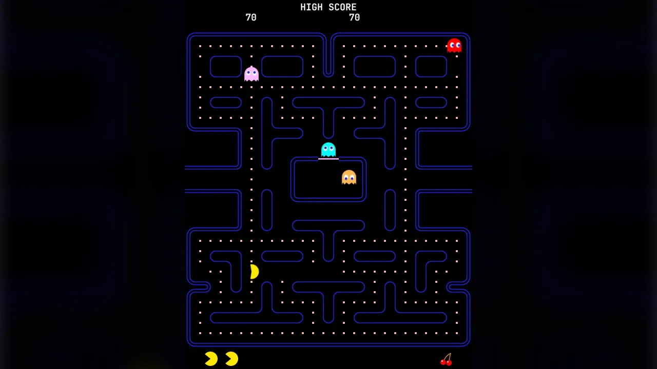 Grid lane walker: a screenshot of its demo