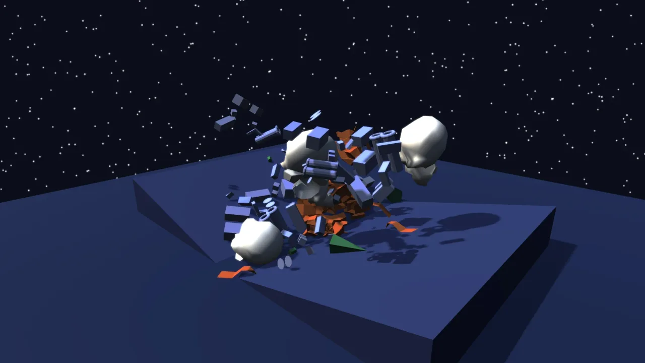 3D Convex Hulls: a screenshot of its demo