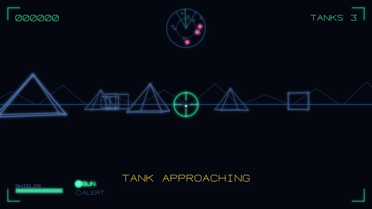 Cockpit instruments: a screenshot of its demo