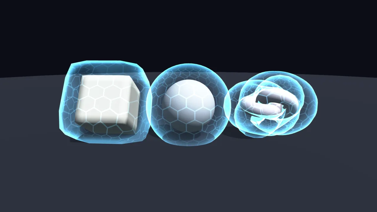 3D Mesh Shaders: a screenshot of its demo