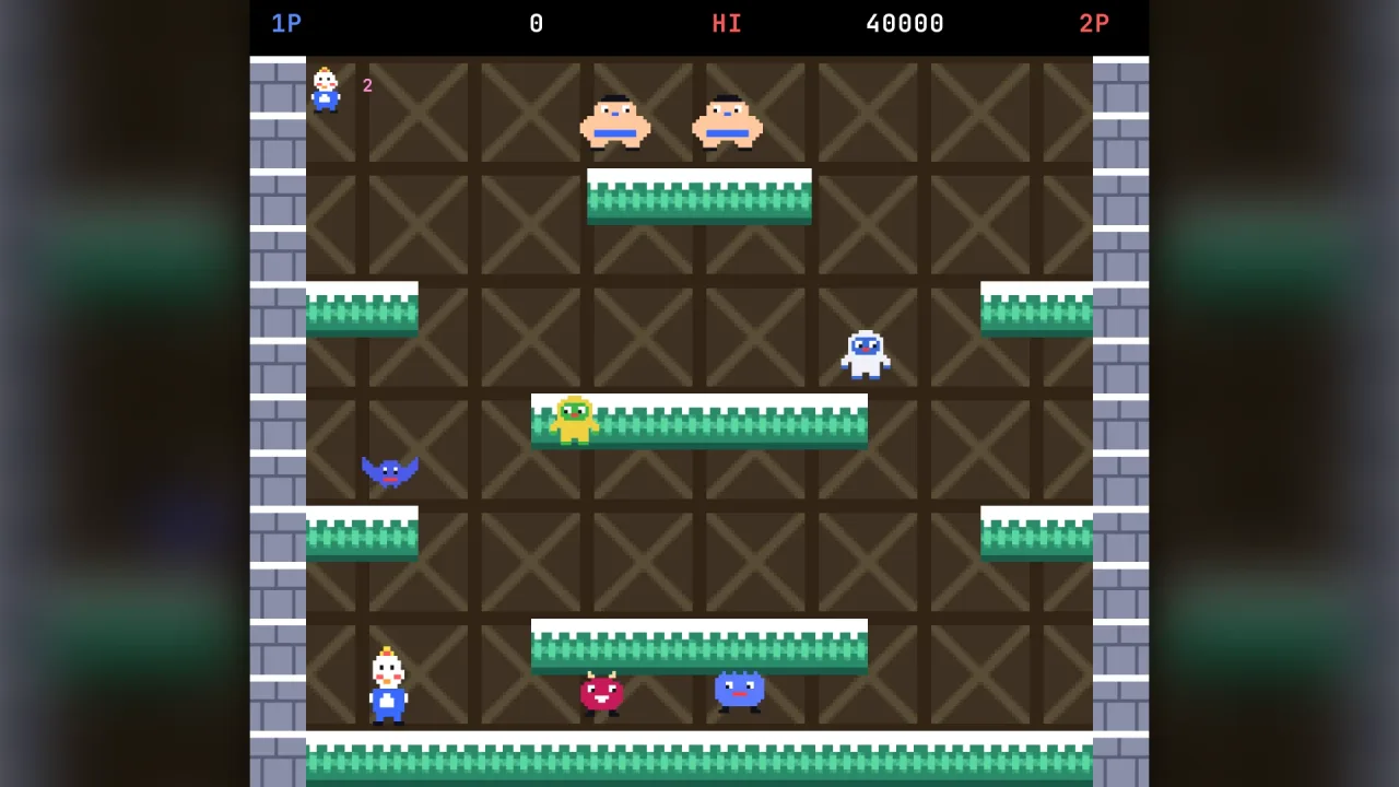 Platform hazards: a screenshot of its demo