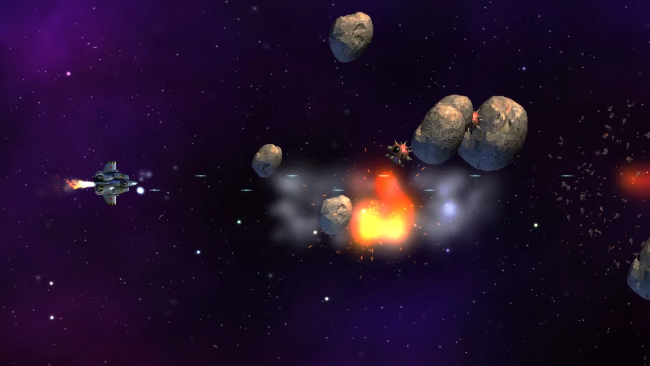 Bloom glow: a screenshot of its demo