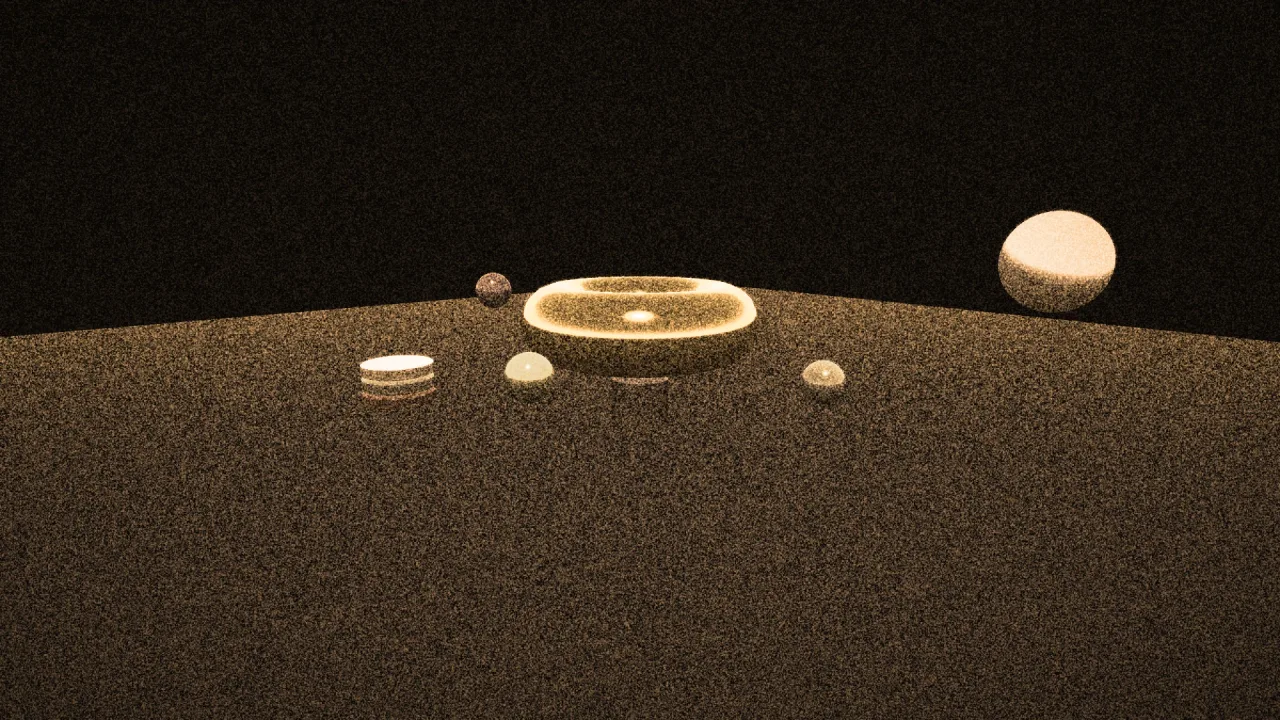 Film grain: a screenshot of its demo