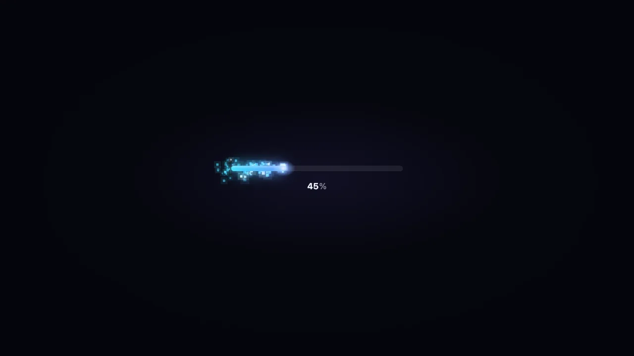Loading screen: a screenshot of its demo