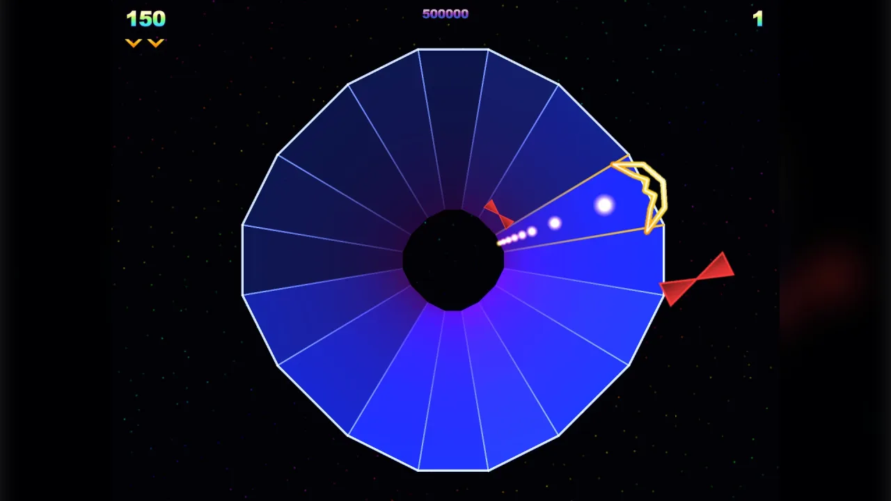 Rim shooters: a screenshot of its demo