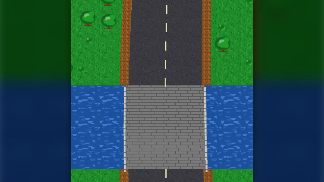 Road view (top-down): a screenshot of its demo