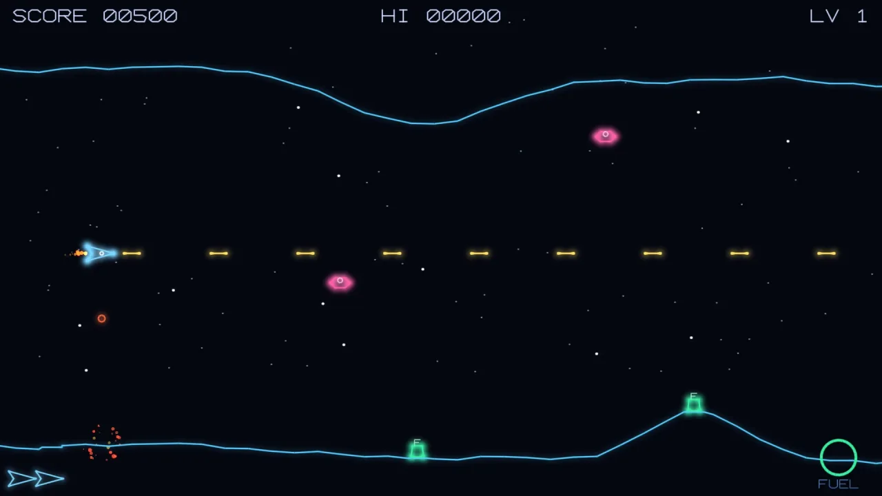 Saved data: a screenshot of its demo