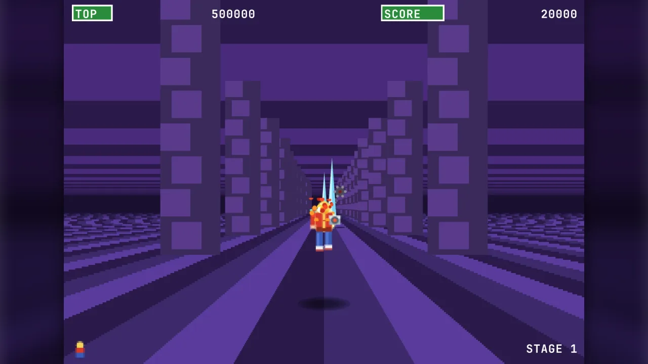 Scaled depth: a screenshot of its demo
