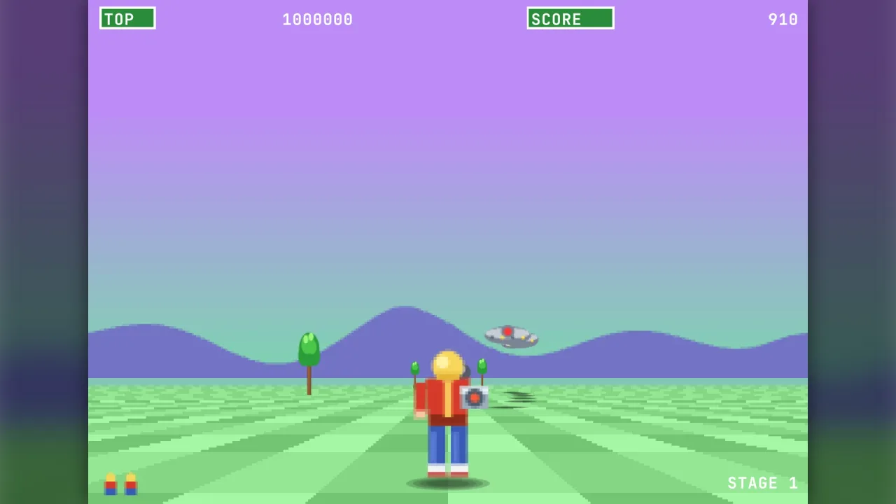 Scaler runner: a screenshot of its demo