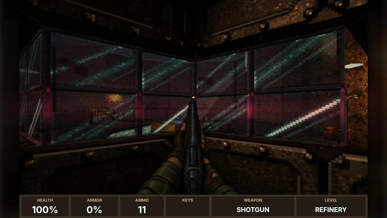 Sector map view: a screenshot of its demo