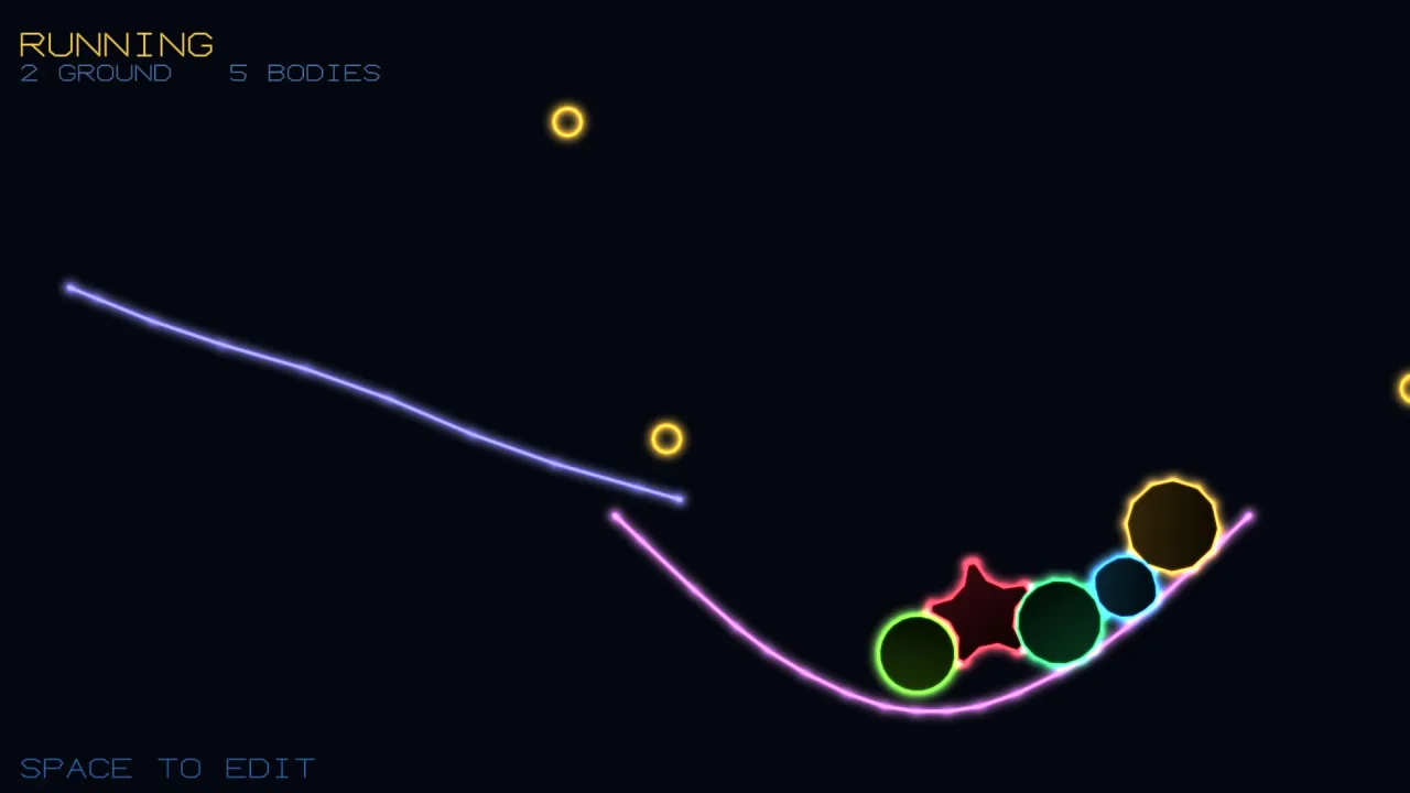 Drawing and gesture recognition: a screenshot of its demo