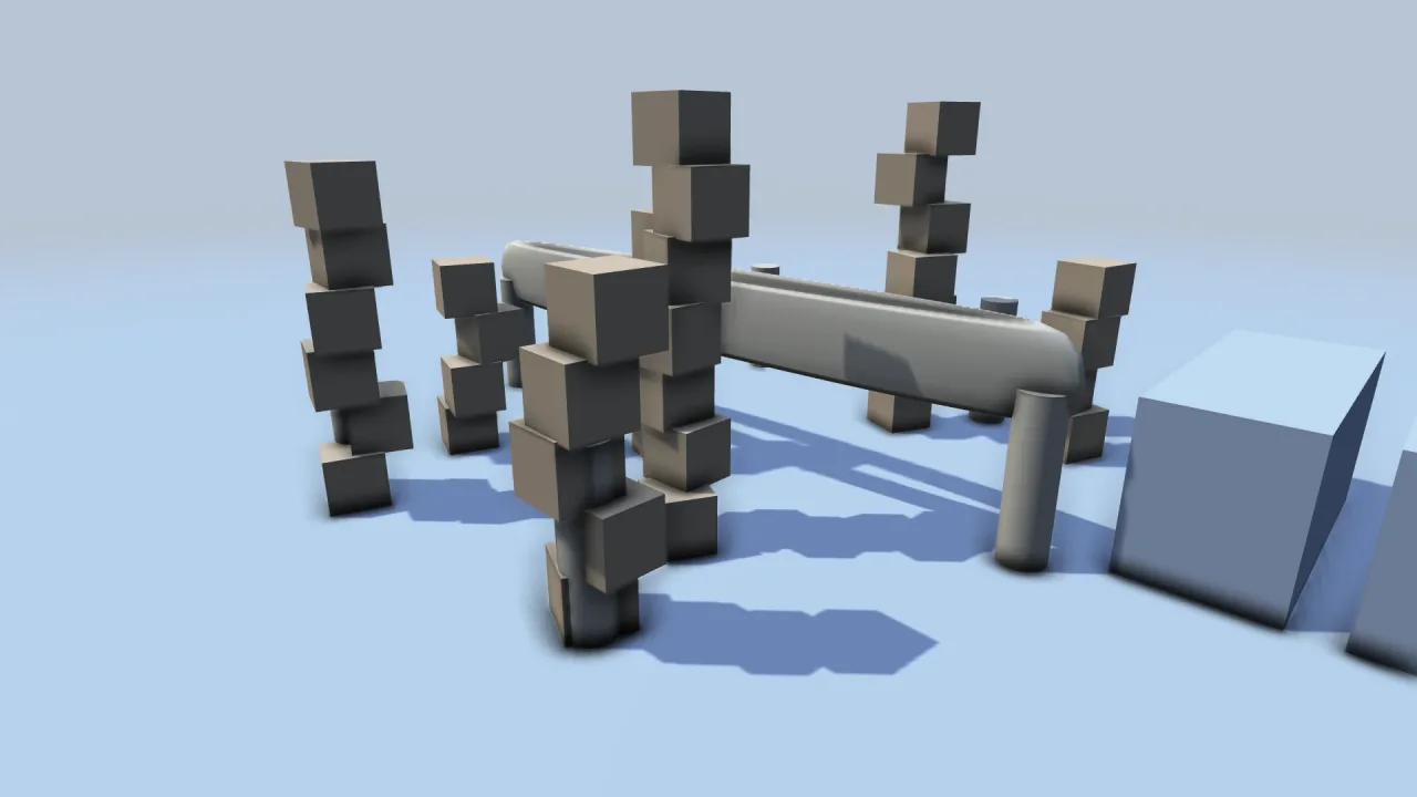 Ambient Occlusion: a screenshot of its demo