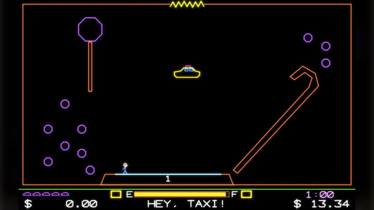 Thrust craft: a screenshot of its demo