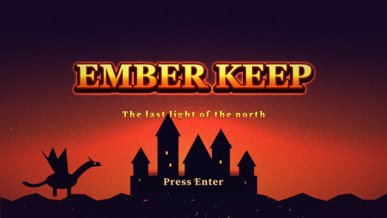 Title screen: a screenshot of its demo