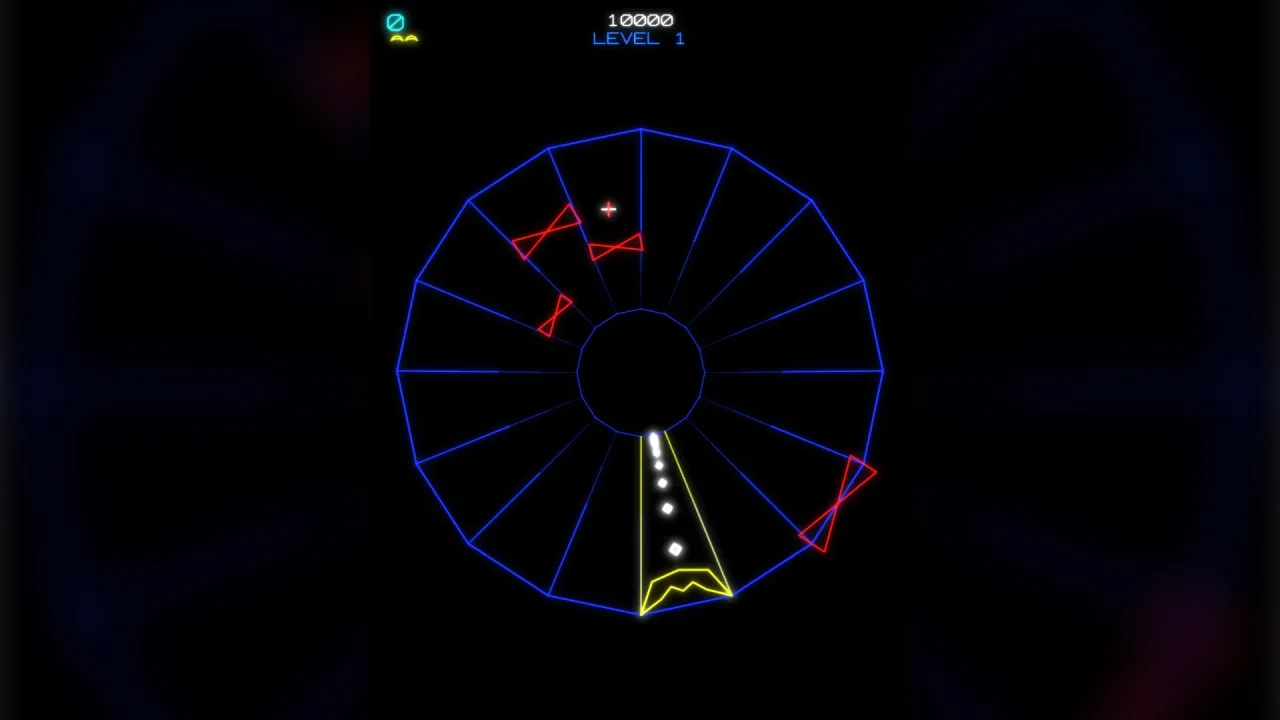 Vector Lines: a screenshot of its demo