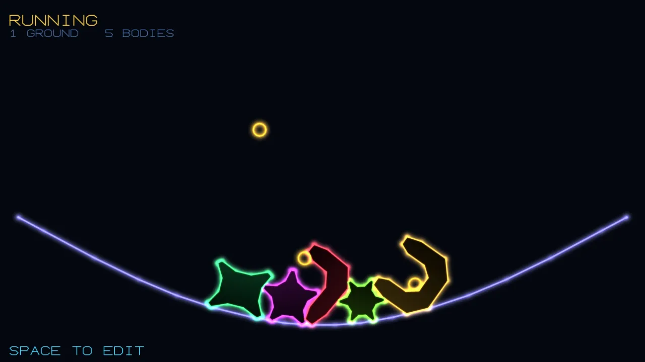 Vector Hulls: a screenshot of its demo