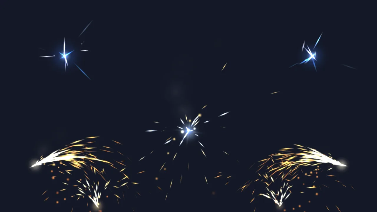 Spark Effects: a screenshot of its demo
