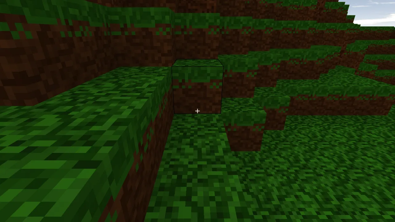 Voxel Editor: a screenshot of its demo