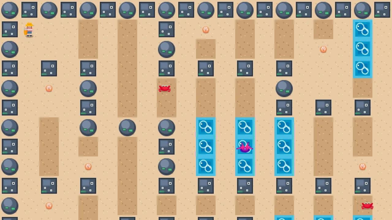 Top-down world: a screenshot of its demo